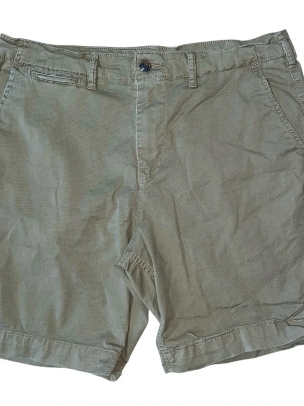 American Eagle Brown Chino Preppy Tan Flex Shorts Mens Size 36 (V-1)